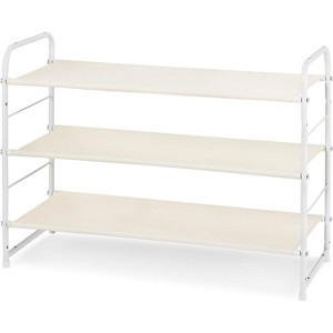 Simple Trending 3-Tier Stackable Shoe Rack - 1 of 4