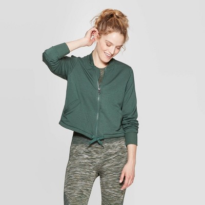 target green bomber jacket