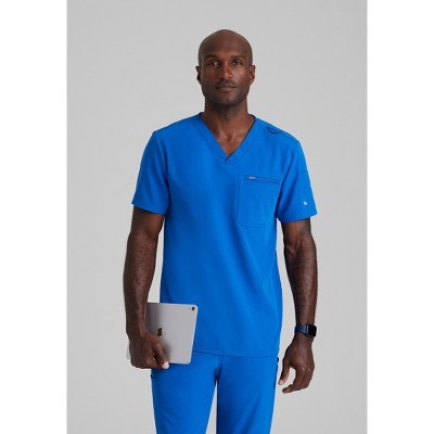 Barco Unify Men's Rally 3-Pocket V-Neck Scrub Top