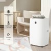 12000 BTU Portable Air Conditioner, 3-In-1 Ac with Fan, Cooling, Dehumidification, Cool Up to 550 Sq.Ft with 24 Timer, Remote Control - 3 of 4