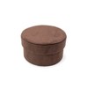 Small Velvet Storage Box Brown - Bullseye's Playground™ - 2 of 3