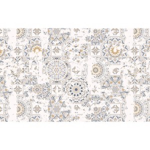 Briarwood Lane Everyday Doormat 30x18 Indoor Outdoor Distressed Tiles Doormat - 1 of 4