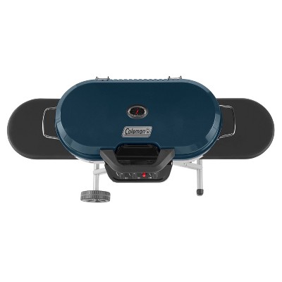 Coleman Blue Portable Propane Gas Grill with Stand