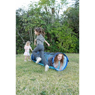 Sea Buddies Blue and Black Play Tunnel for Kids