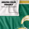 Norfolk State University Primary Logo Silky Touch Blanket White 50x60 - 4 of 4