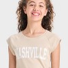 Girls' Raglan Cap Sleeve Graphic T-Shirt - art class™ - 2 of 4