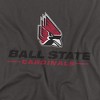 Men's Ball State University Official Distressed Primary T-Shirt - 2 of 4
