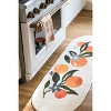 Lany Space Orange Pattern Mat, 2'x5' - 3 of 4