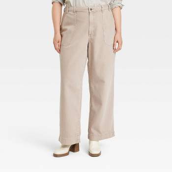 Women's Stretch Woven Tapered Cargo Pants - All in Motion Light