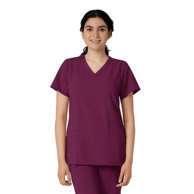 Wink W123 Women's Basic V-Neck Scrub Top