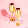 Barbie x Dragon Glassware 17.5 oz Wine Glasses Dreamhouse Set of 2 - 2 of 4
