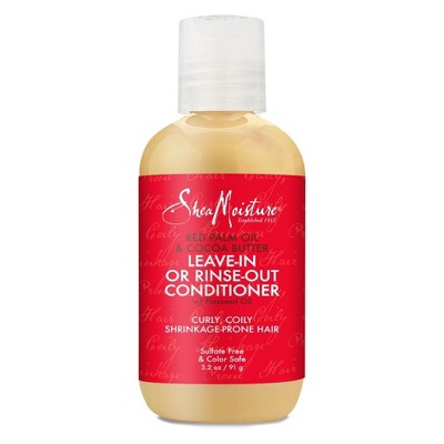 SheaMoisture Red Palm Oil & Cocoa Butter Leave-in or Rinse-Out Conditioner Travel Size - 3.2oz