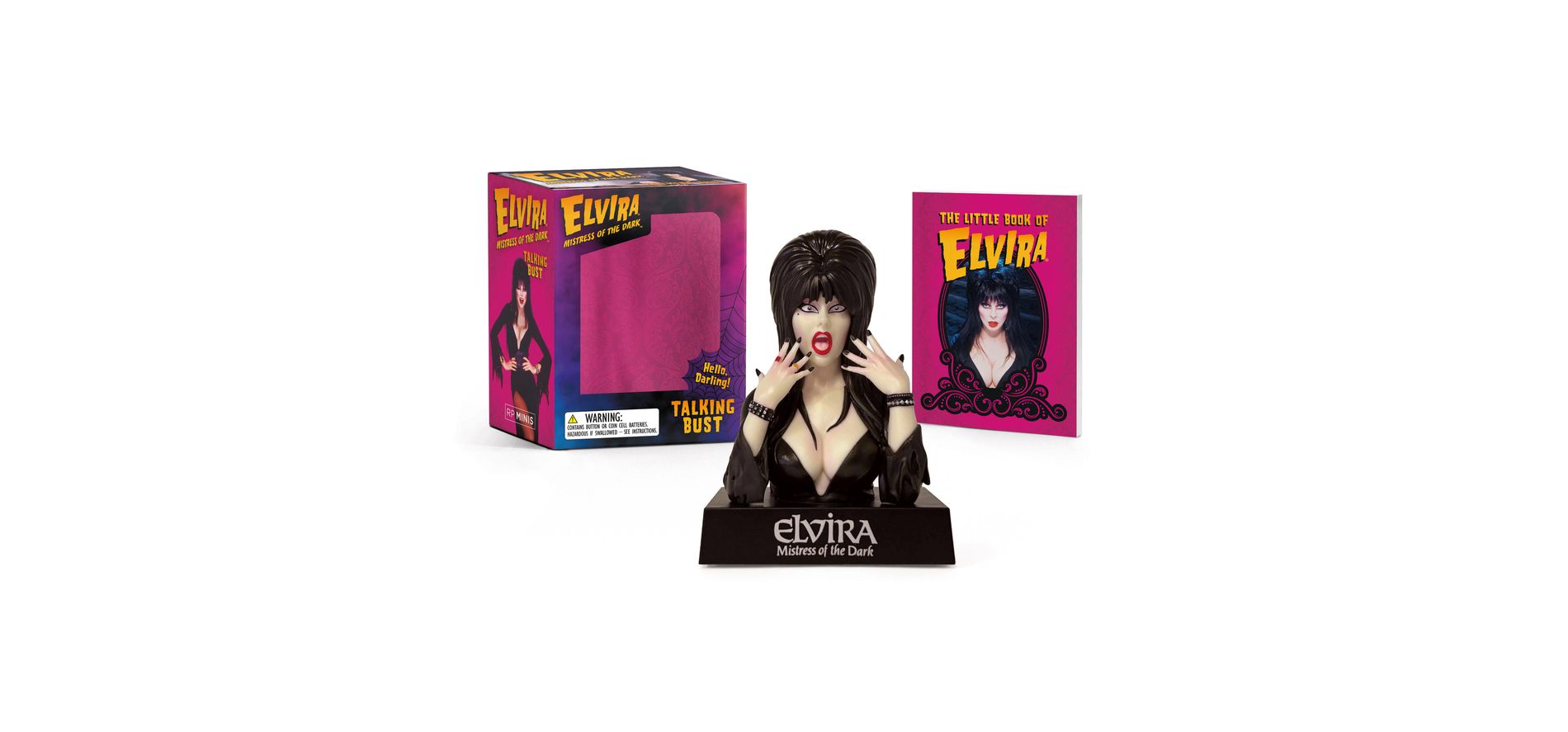 Elvira Talking Bust - (Rp Minis) by  Cassandra Peterson (Mixed Media Product)