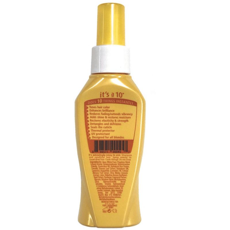 It&#39;s a 10 Miracle Leave-In For Blondes Conditioner - 4 fl oz, 3 of 8