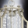 Urban Ambiance Luxury Mediterranean Chandelier,  24"H x 28"W,  Antique Silver Finish, UHP2252 - 4 of 4