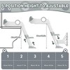 Whizmax Potty Training Seat with Step Stool Ladder for Toddlers as a Potty Training Toilet Anti-Slip Safe Pads Adjustable Height Legs, Gray - 2 of 4