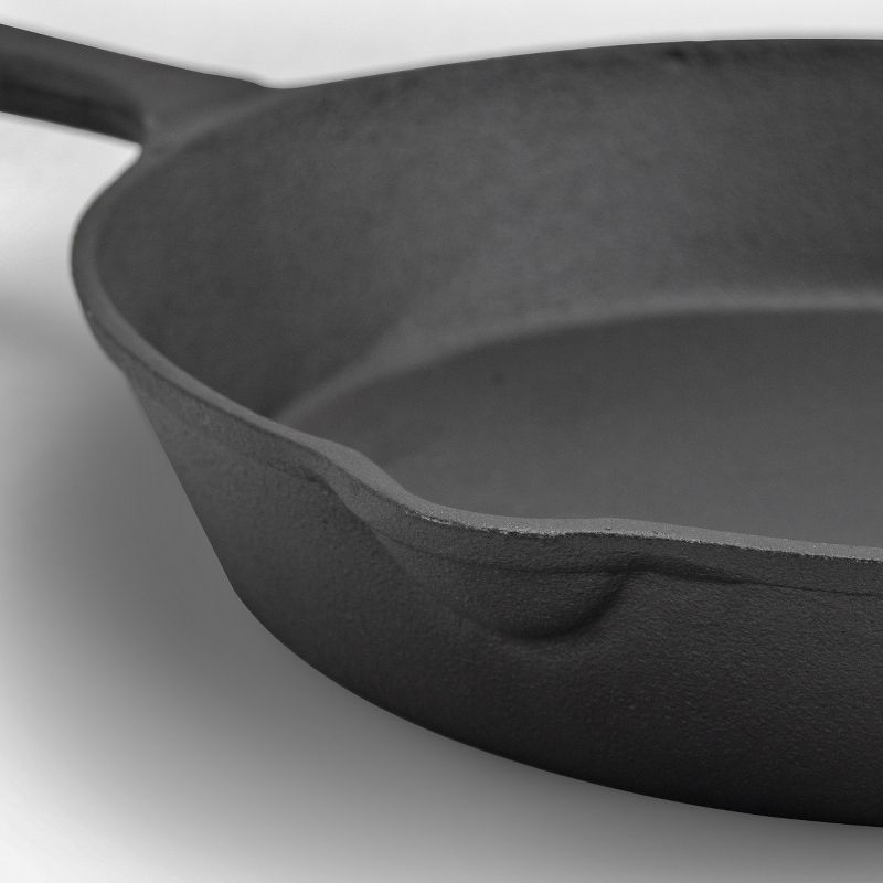 EXCELSTEEL 547 3 PC CAST IRON SKILLET SET, 2 of 5