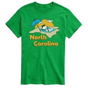 Men's - Peanuts - North Carolina Lucy Short Sleeve Graphic T-Shirt - 1 of 4