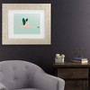 Trademark Fine Art - Annie Warren  Sherbet Flamingos Ii Matted Framed Art - 2 of 4