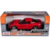 2005 Chevrolet Corvette C6 Coupe Red 1/24 Diecast Model Car by Motormax - 3 of 3