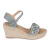 GC Shoes Cati Woven Espadrille Comfort Slingback Wedge Sandals - 2 of 4