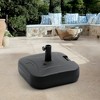 Pellebant Patio Market Pole Umbrella Base Stand Holder Square Water or Sand Filled - 2 of 4