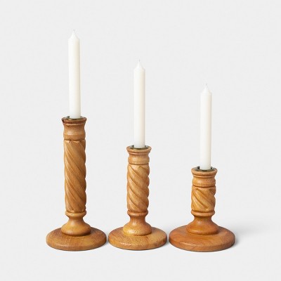 Threshold Taper Candle Holders