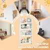 Tinyhomie 4-Tier Kids Bookshelf, Wall Mount Book Shelf Organizer for Toys and Books - 4 of 4