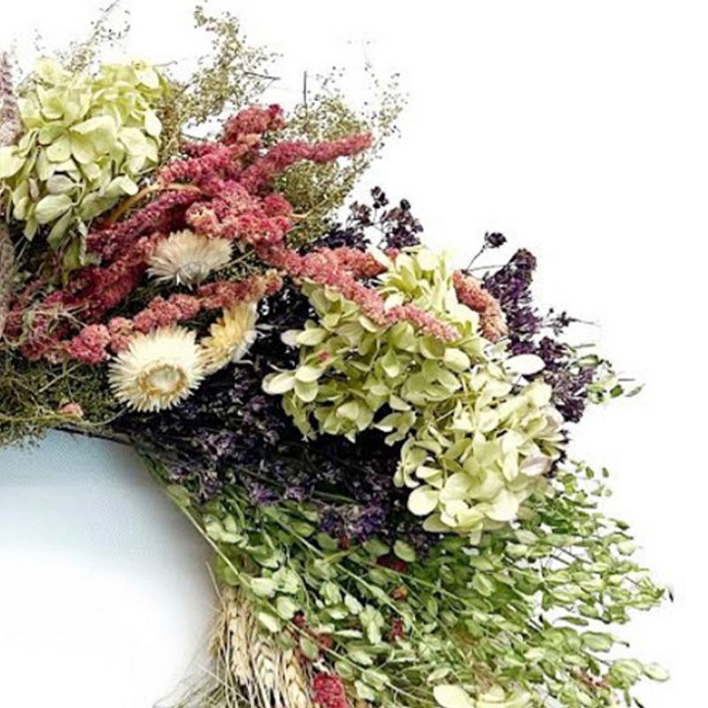 National Tree Company 22 Inch Seasonal Natural Floral Wreath Decor, 3 of 6