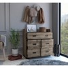 CAVINAS 5 Dresser for Bedroom with Black Metal Handle Design,Modern Chest of Drawers,Freestanding Dresser for Bedroom - 2 of 4