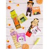 Fun Express 2" x 6" Bulk 48 Pc. Halloween Character Laminated Paper Bookmarks - 2 of 4