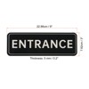 Unique Bargains Acrylic Self-Adhesive Decor Home Business ENTRANCE Sign 2 Pcs - 2 of 4