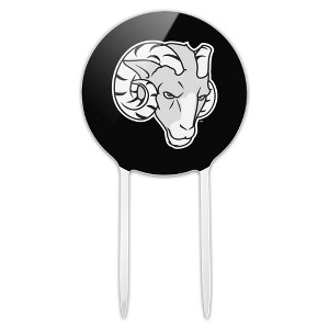 Fordham University Secondary Logo Acrylic Cake Topper Party Decoration for Wedding Anniversary Birthday Graduation - 1 of 4