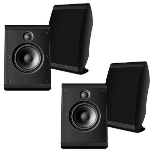 Polk Audio OWM3 Compact Satellite Speaker - 4 Pack - 1 of 4