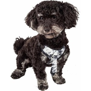 Pet Life Bonatied Mesh Reversible And Breathable Adjustable Dog Harness W/ Designer Neck Tie Camo - 1 of 3