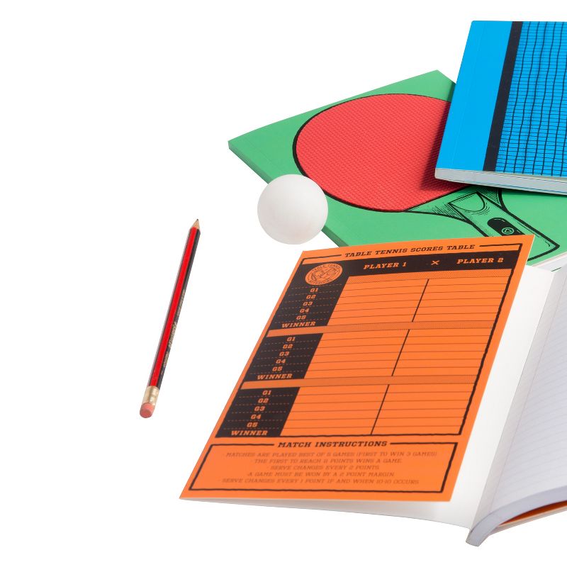 Suck UK Table Tennis Composition Notebooks 1 Subject College Ruled 2ct, 2 of 5