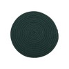 Unique Bargains Trivet Round Rope Woven Mat Cotton Non-woven Fabric 8.66"x8.66"x0.31" - 3 of 3