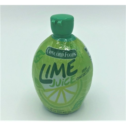 Concord Foods Reconstituted Lime Juice 4 5 Fl Oz Target