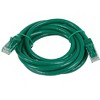 Monoprice Cat5e Ethernet Patch Cable - 7 Feet - Green | Network Internet Cord - Snagless RJ45, Stranded, 350Mhz, UTP, Pure Bare Copper Wire, 24AWG - - 2 of 4