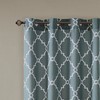 Lycvki Fretwork Print Grommet Top Window Curtain Panel(Only 1 Pc Panel) - 4 of 4