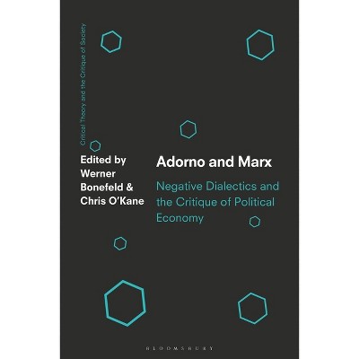 Adorno and Marx - (Critical Theory and the Critique of Society) by Werner Bonefeld & Chris O'Kane
