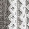 gray chenille stripe