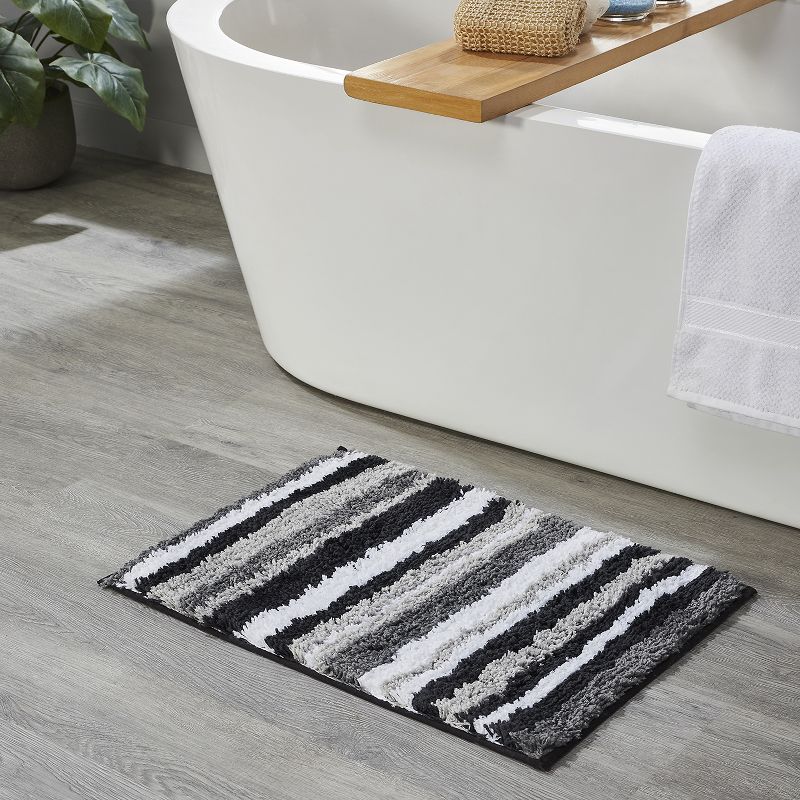 Griffie Collection 100% Polyester Tufted 3 Piece Bath Rug Set - Better Trends, 1 of 8