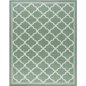 Bermuda BMU810 Machine Washable UV & Stain Resistant Non-Shedding Power Loomed Indoor/Outdoor Rugs - Safavieh - 1 of 4