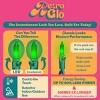 Novelty Lights RetroGlo® Ceramic Mini Lights 50 Light on Green Wire 25 Feet Long - 4 of 4