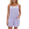 EXLURA Women's Summer Casual Sleeveless Striped Rompers Loose Spaghetti Strap Overalls 2025 Jumpsuits Vacation Beach Outfits - 2 of 4