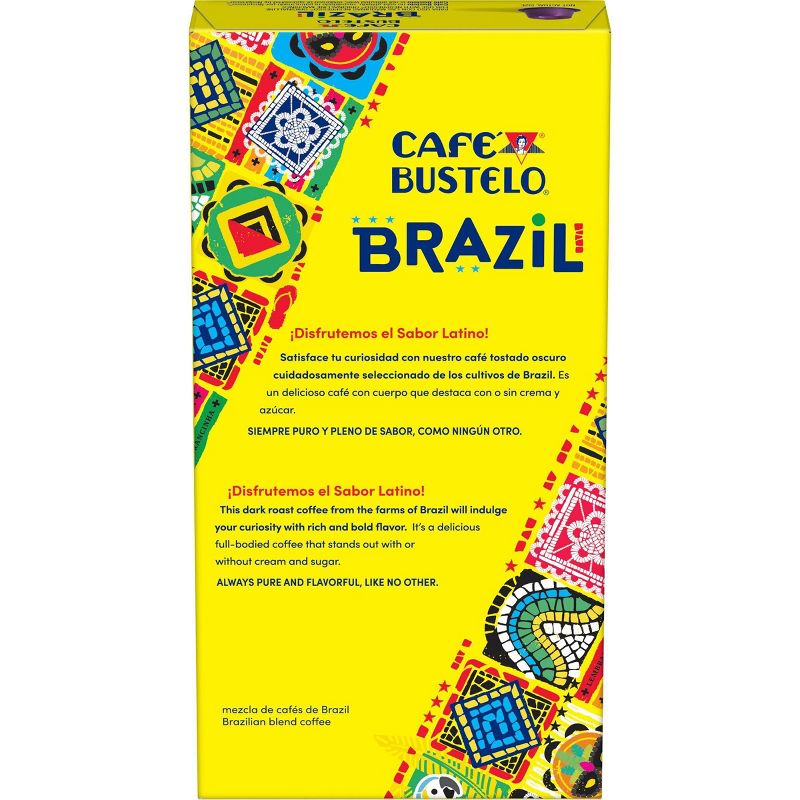 Caf&#233; Bustelo Brazil Nespresso Dark Roast Coffee - 10ct, 4 of 9
