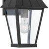 Minka Lavery Modern Outdoor Wall Light Fixture Coal 19" Clear Glass Shade for Post Exterior Barn Deck House Porch Yard Patio - 4 of 4