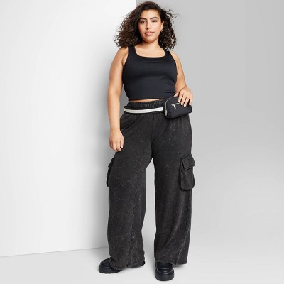 Women's Baggy Sweatpants - Wild Fable™ Tan 4x : Target