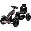 Aosom Kids Pedal Go Kart, Outdoor Ride on Toys with Adjustable Seat, Handbrake, 4 Non-Slip Rubber Wheels for Boys & Girls Aged 5-12 Years Old - 4 of 4